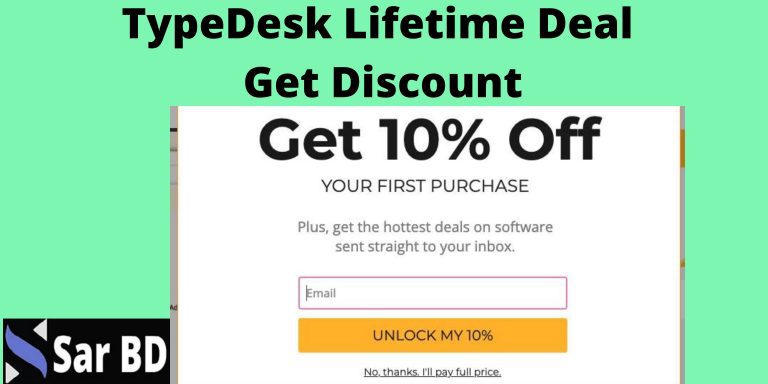 TypeDesk Lifetime Deal Get Discount