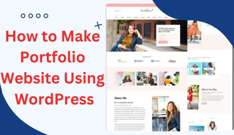 How to Make Portfolio Website Using WordPress