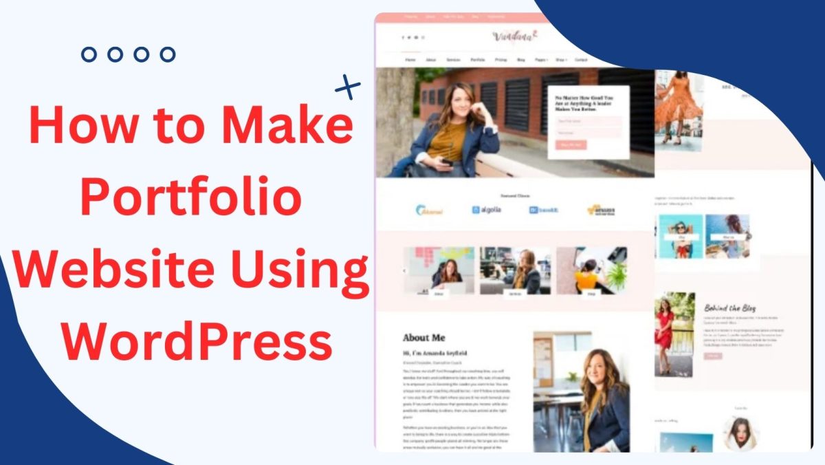 How to Make Portfolio Website Using WordPress