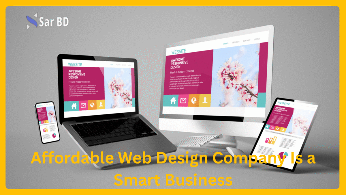 Affordable Web Design Company Is a Smart Business
