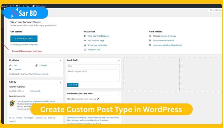 Create Custom Post Type in WordPress