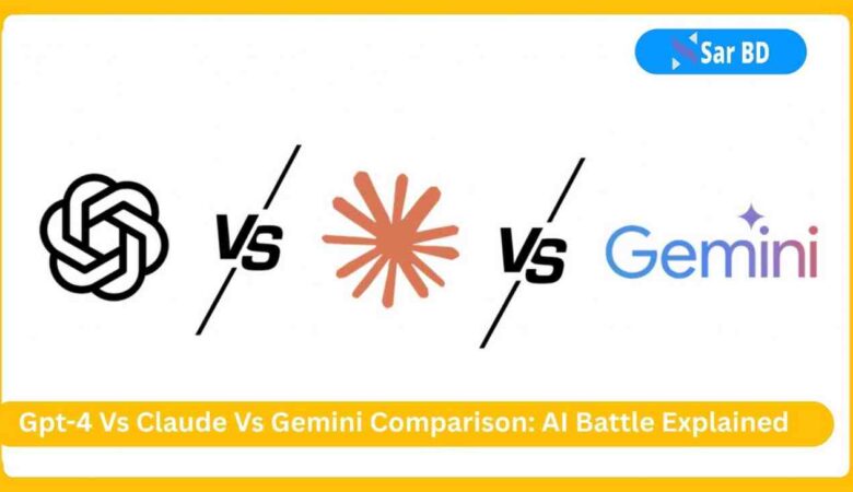 Gpt-4 Vs Claude Vs Gemini Comparison: AI Battle Explained