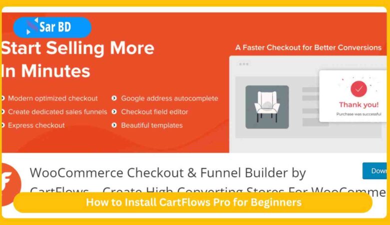 How to Install CartFlows Pro for Beginners