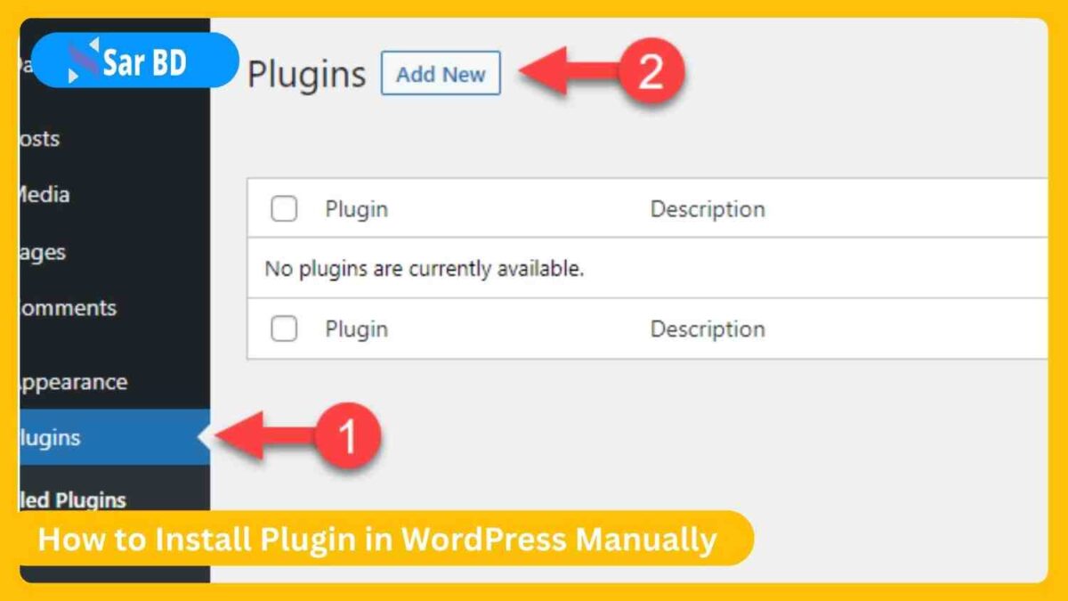 How to Install Plugin in WordPress Manually