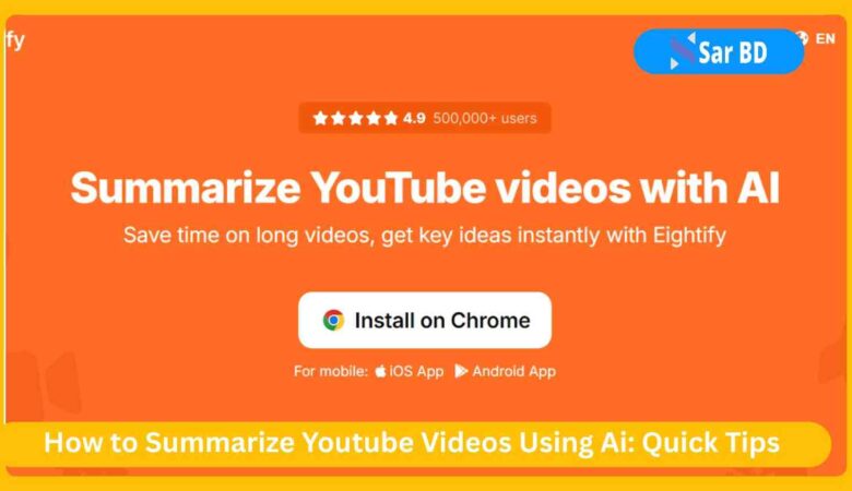 How to Summarize Youtube Videos Using Ai: Quick Tips