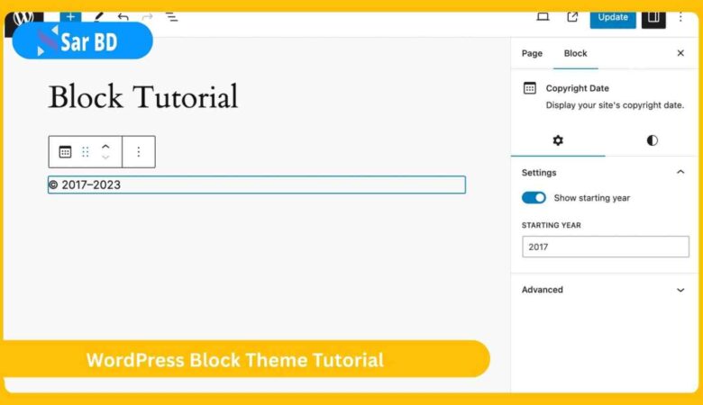 WordPress Block Theme Tutorial