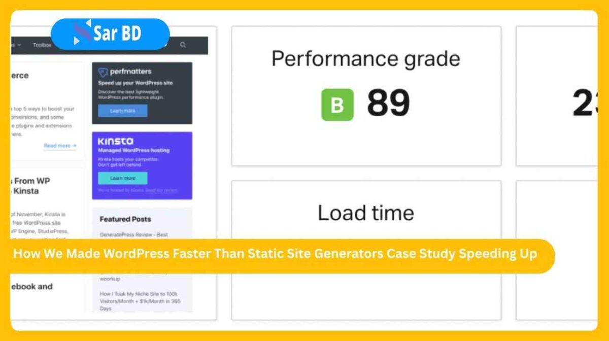 How We Made WordPress Faster Than Static Site Generators Case Study Speeding Up