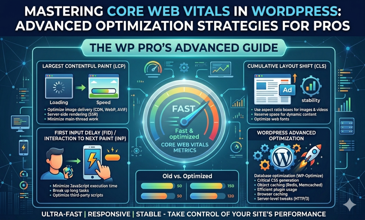 Mastering Core Web Vitals in WordPress Advanced Optimization