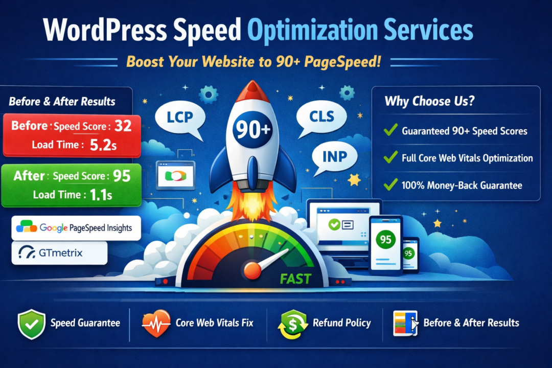 WordPress Speed Optimization Services Guaranteed