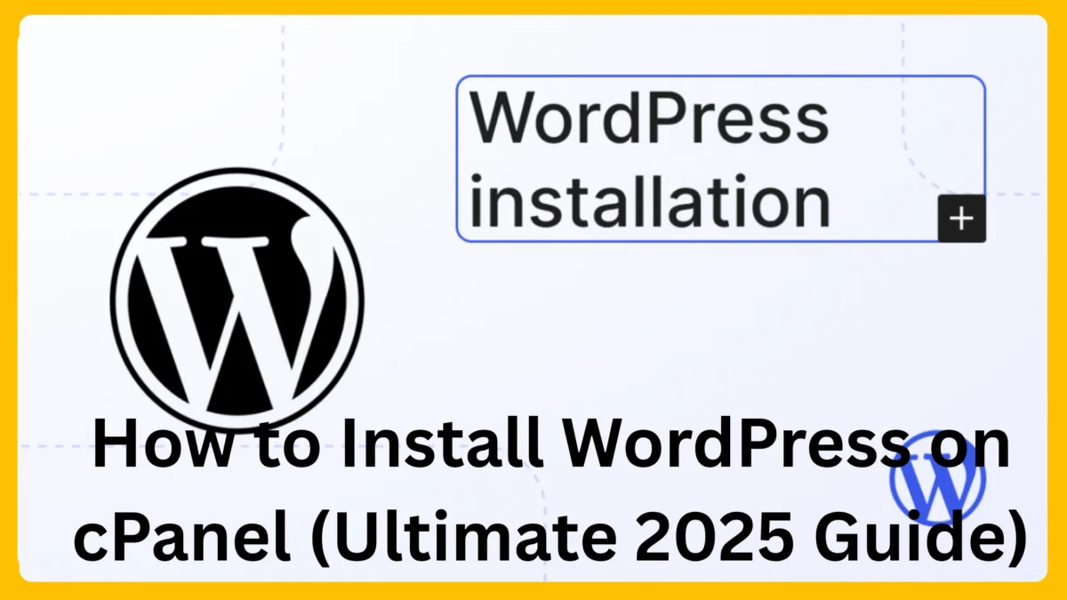 How To Install WordPress On CPanel Ultimate Guide Scaled - SarBD IT