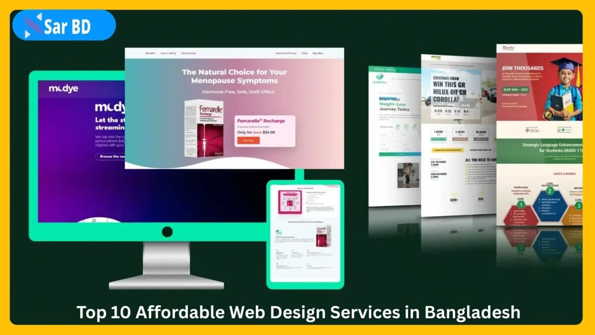 Top 10 Affordable Web Design Services in Bangladesh