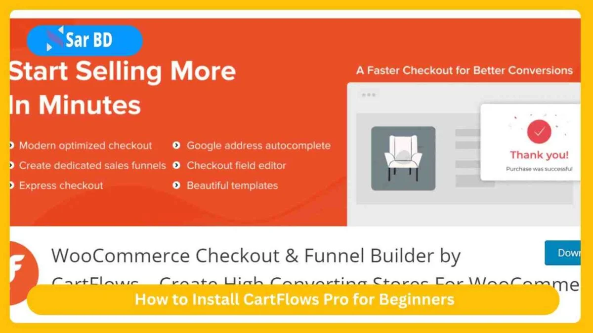 How to Install CartFlows Pro for Beginners