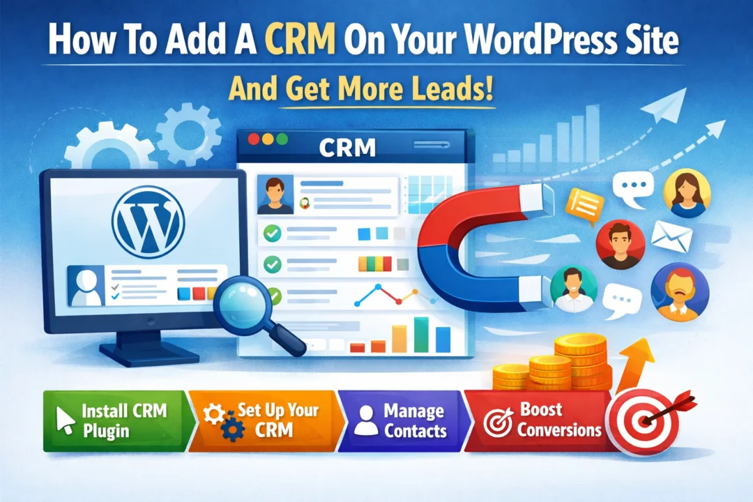 How To Add A CRM On Your WordPress Site And Get More Leads