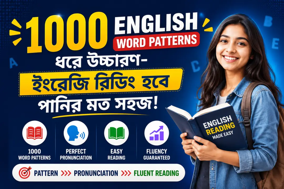 English Words Pronunciation Pattern Method Easy English Reading for Beginners -1