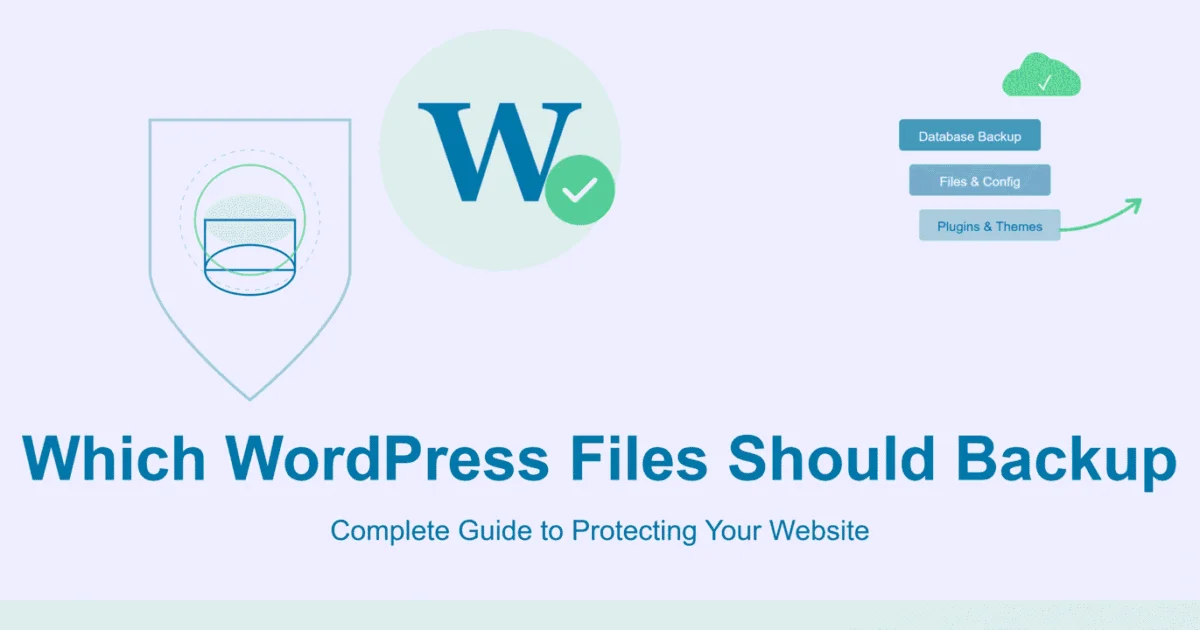 Which WordPress Files Should Backup: Complete Guide